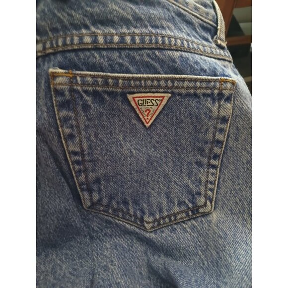 Vintage 80s Size 30 Guess Jeans by George Marciano Straight Leg Jeans 27x32 - Picture 6 of 8